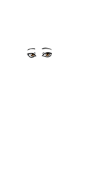 Drawn eyes