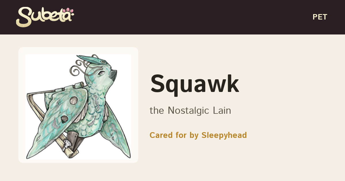 Pet Info - Subeta