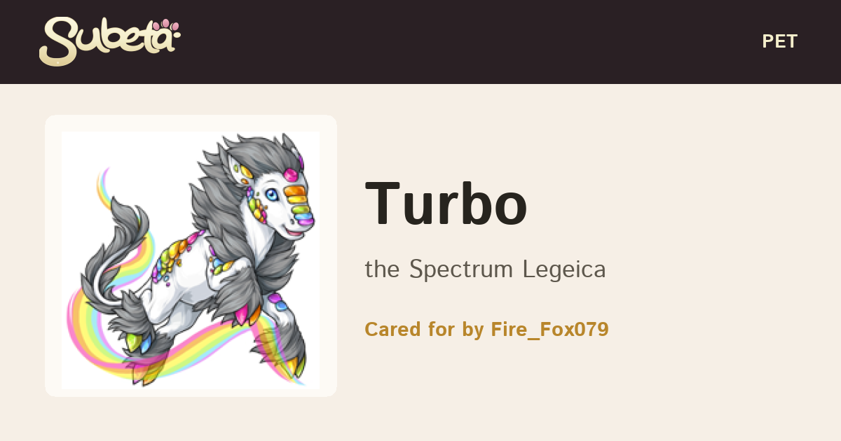 Pet Info - Subeta